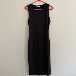 Black MIDI Stretch Dress